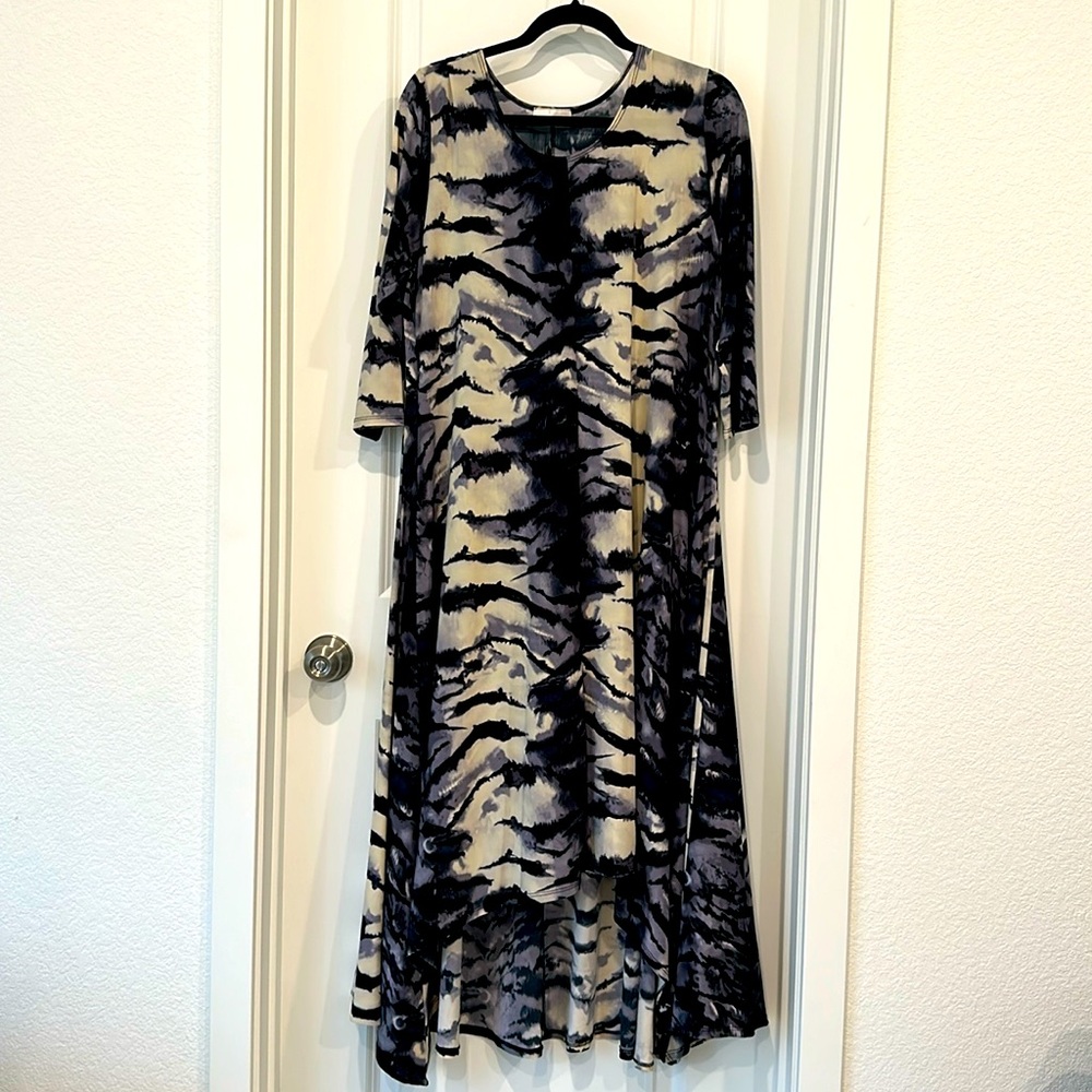 Ladies hi/lo maxi dress